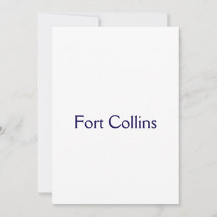 Create Your Own 5" x 7" Invitation