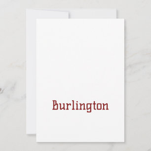 Create Your Own 5" x 7" Invitation