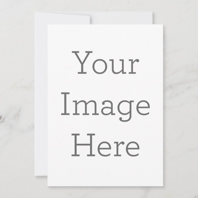 Flat Invitation, Size: 5" x 7", Paper: Signature Matte, Envelopes: White (Front)