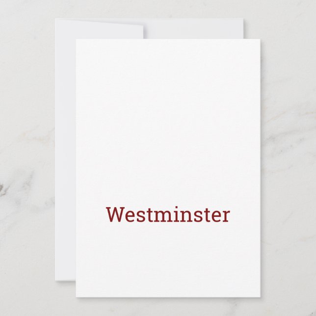 Create Your Own 5" x 7" Invitation (Front)