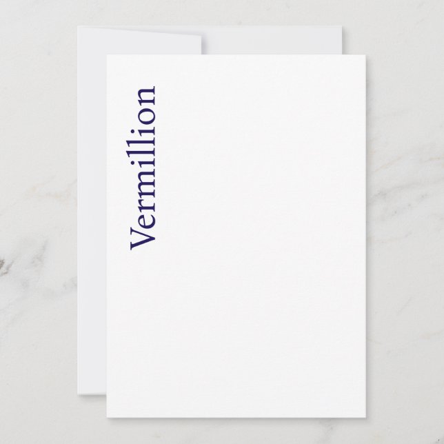 Create Your Own 5" x 7" Invitation (Front)