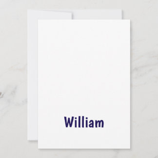 Create Your Own 5" x 7" Invitation
