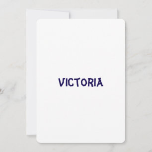 Create Your Own 5" x 7" Rounded Invitation