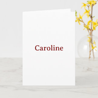 Create Your Own 5" x 7" Vertical Greeting Card