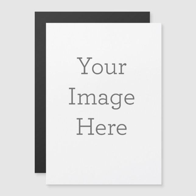 Magnetic Card, Size: 12.7 cm x 17.8 cm, Envelopes: White (Front/Back)