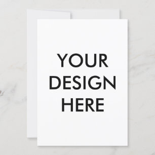 create your own 5x7 invitationfront back  invitation