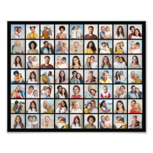Create Your Own 63 Photo Collage Photo Enlargement Print