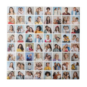 Create Your Own 64 Photo Collage Tile