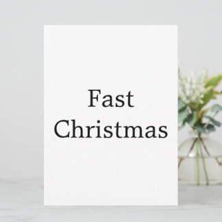 create your own 6.5" x 8.75" christmas Squared Holiday Card