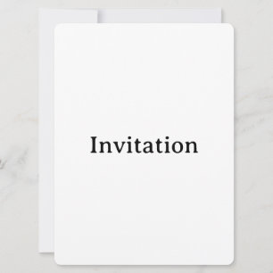 Create Your Own 6.5" x 8.75" Rounded Invitation