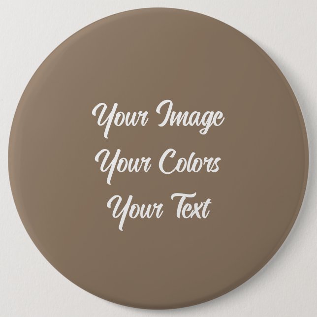 Create Your Own 6 Inch Round Button (Front)