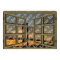Create Your Own 6 Pane Brown Wooden Open Window