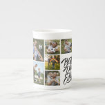 Create Your Own 6 Photo Collage Best Dad Ever Bone China Mug<br><div class="desc">Create your own, Dad Photo Collage for Christmas, Birthdays, Weddings, Anniversaries, Graduations, Father's Day, Mother's Day or any other Special Occasion, with our easy-to-use design tool. Add your favourite photos of friends, family, vacations, hobbies and pets and you'll have a stunning, one-of-a-kind photo collage. Our custom photo collage is perfect...</div>