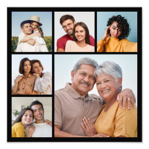 Create Your Own 6 Photo Collage Photo Enlargement
