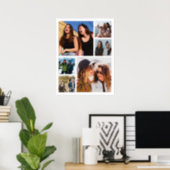 Create Your Own 6 Photo Collage Poster (Home Office)