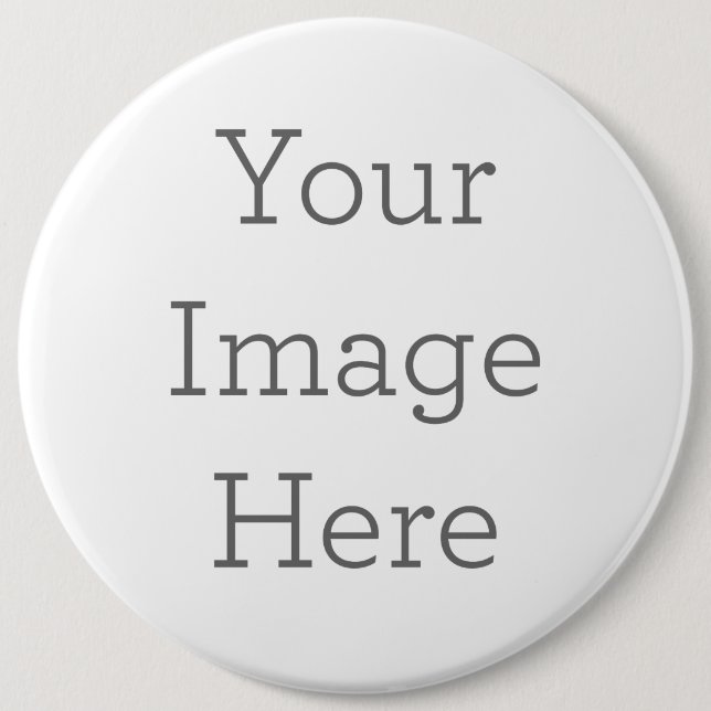 Round Button, Colossal, 6 Inch (Front)
