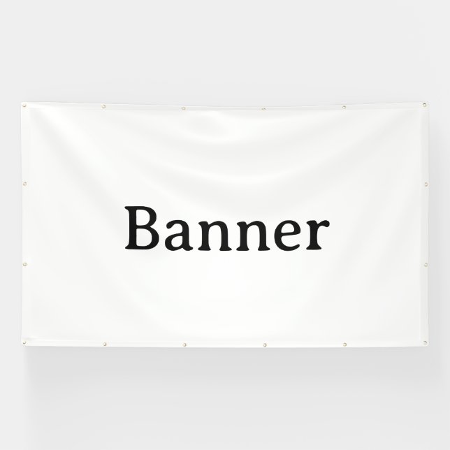 Create Your Own 6' x 10' Outdoor  Banner (Horizontal)