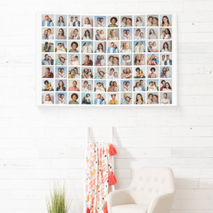 Create Your Own 70 Photo Collage Banner