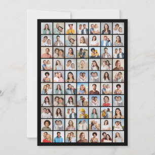 Create Your Own 70 Photo Collage Card