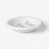 Paper Plates, 17.78 cm Paper Bowl (Angled)