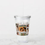 Create Your Own 7 Photo Collage Acrylic Tumbler<br><div class="desc">Create your own 7 Photo Collage for Christmas, Birthdays, Weddings, Anniversaries, Graduations, Father's Day, Mother's Day or any other Special Occasion, with our easy-to-use design tool. Add your favourite photos of friends, family, vacations, hobbies and pets and you'll have a stunning, one-of-a-kind photo collage. Our custom photo collage is perfect...</div>