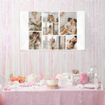 Create Your Own 7 Photo Collage Banner<br><div class="desc">Introducing our personalized photo collage banner - the perfect way to celebrate any occasion and showcase your favourite memories! Whether you're celebrating a graduation, honouring family, cherishing friends, or remembering a vacation trip, our custom banner is the ultimate way to commemorate any event. With our easy-to-use design tool, you can...</div>