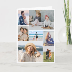 Create Your Own 7 Photo Collage Card