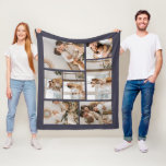 Create Your Own 7 Photo Collage Fleece Blanket<br><div class="desc">Introducing our personalized photo collage fleece blanket - the perfect way to snuggle up and relive your favourite memories! Whether it's a graduation, a family gathering, a trip with friends, or a special occasion, our high-quality blankets are the perfect way to add a personal touch to your home decor. Our...</div>
