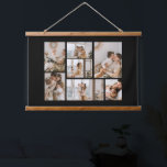 Create Your Own 7 Photo Collage Hanging Tapestry<br><div class="desc">Looking for a unique and meaningful way to celebrate life's special moments? Look no further than our personalized photo collage tapestries! Whether you're commemorating a graduation, celebrating your family, reliving your favourite vacation memories, or searching for the perfect gift idea, our tapestries offer a beautiful and functional way to display...</div>