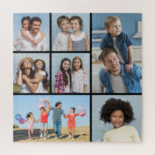  Create Your Own 7 Photo Collage  Jigsaw Puzzle