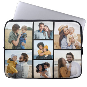 Create Your Own 7 Photo Collage Laptop Sleeve