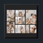 Create Your Own 7 Photo Collage Magnet<br><div class="desc">Introducing our personalized photo collage magnetic card - the perfect way to display your favourite memories on your fridge, office whiteboard, or any magnetic surface! Whether you're celebrating a graduation, honouring family, cherishing friends, or remembering a vacation trip, our custom magnetic card is the ultimate way to commemorate any occasion....</div>