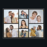 Create Your Own 7 Photo Collage Magnetic Card<br><div class="desc">Create your own 7 Photo Collage for Christmas, Birthdays, Weddings, Anniversaries, Graduations, Father's Day, Mother's Day or any other Special Occasion, with our easy-to-use design tool. Add your favourite photos of friends, family, vacations, hobbies and pets and you'll have a stunning, one-of-a-kind photo collage. Our custom photo collage is perfect...</div>