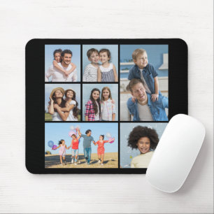 Create Your Own 7 Photo Collage Mouse Pad