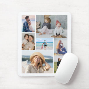 Create Your Own 7 Photo Collage Mouse Pad