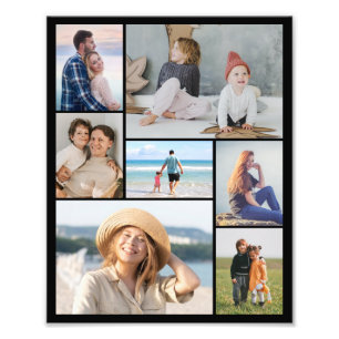 Create Your Own 7 Photo Collage Photo Enlargement