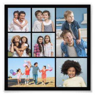  Create Your Own 7 Photo Collage Photo Enlargement Print
