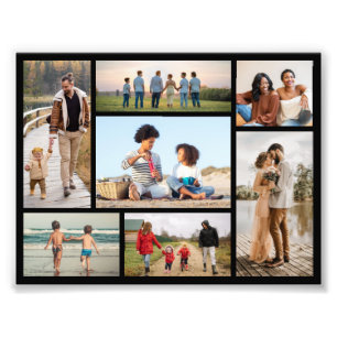 Create Your Own 7 Photo Collage Photo Enlargement Print