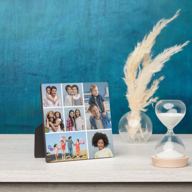  Create Your Own 7 Photo Collage  Plaque (Insitu)