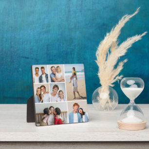 Create Your Own 7 Photo Collage Plaque