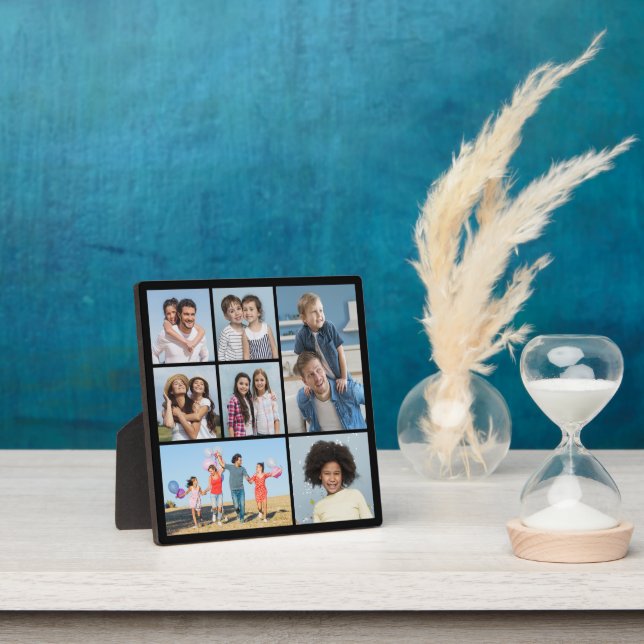  Create Your Own 7 Photo Collage  Plaque (Insitu)