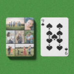 Create Your Own 7 Photo Collage Playing Cards<br><div class="desc">Create your own 7 Photo Collage for Christmas, Birthdays, Weddings, Anniversaries, Graduations, Father's Day, Mother's Day or any other Special Occasion, with our easy-to-use design tool. Add your favourite photos of friends, family, vacations, hobbies and pets and you'll have a stunning, one-of-a-kind photo collage. Our custom photo collage is perfect...</div>