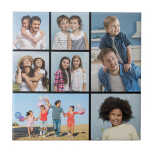 Create Your Own 7 Photo Collage Tile