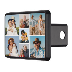 Create Your Own 7 Photo Collage Trailer Hitch Cover