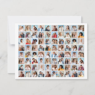 Create Your Own 80 Photo Collage  Card