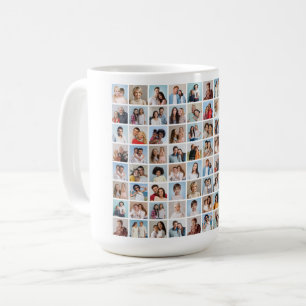 Create Your Own 80 Photo Collage  Coffee Mug