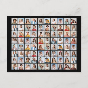 Create Your Own 80 Photo Collage Postcard