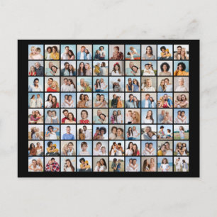 Create Your Own 80 Photo Collage Postcard