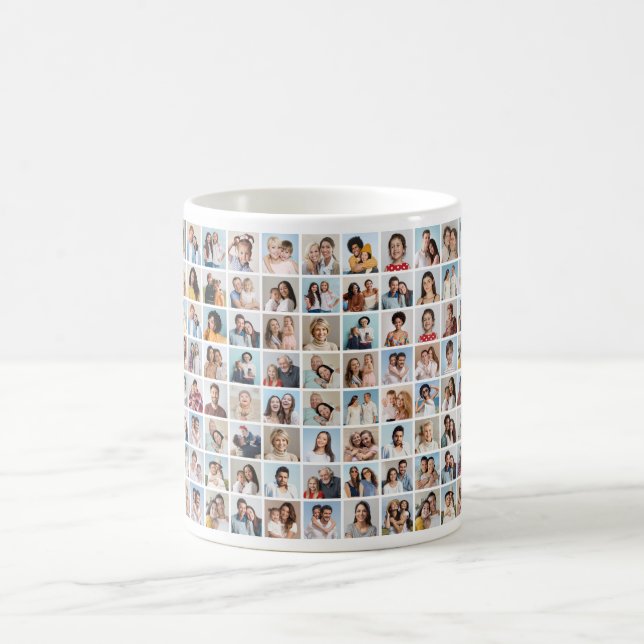 Create Your Own 88 Photo Collage  Coffee Mug (Center)