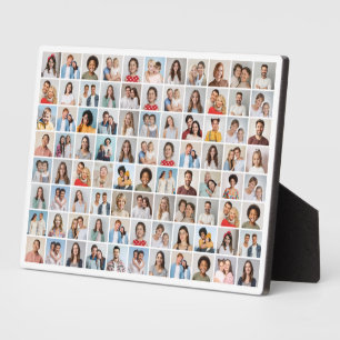 Create Your Own 88 Photo Collage Plaque